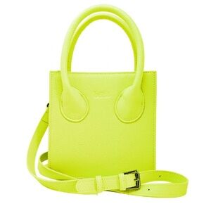 Never worn brand new Beck Micro Bag neon yellow